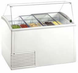 Framec slant510 ice cream display
